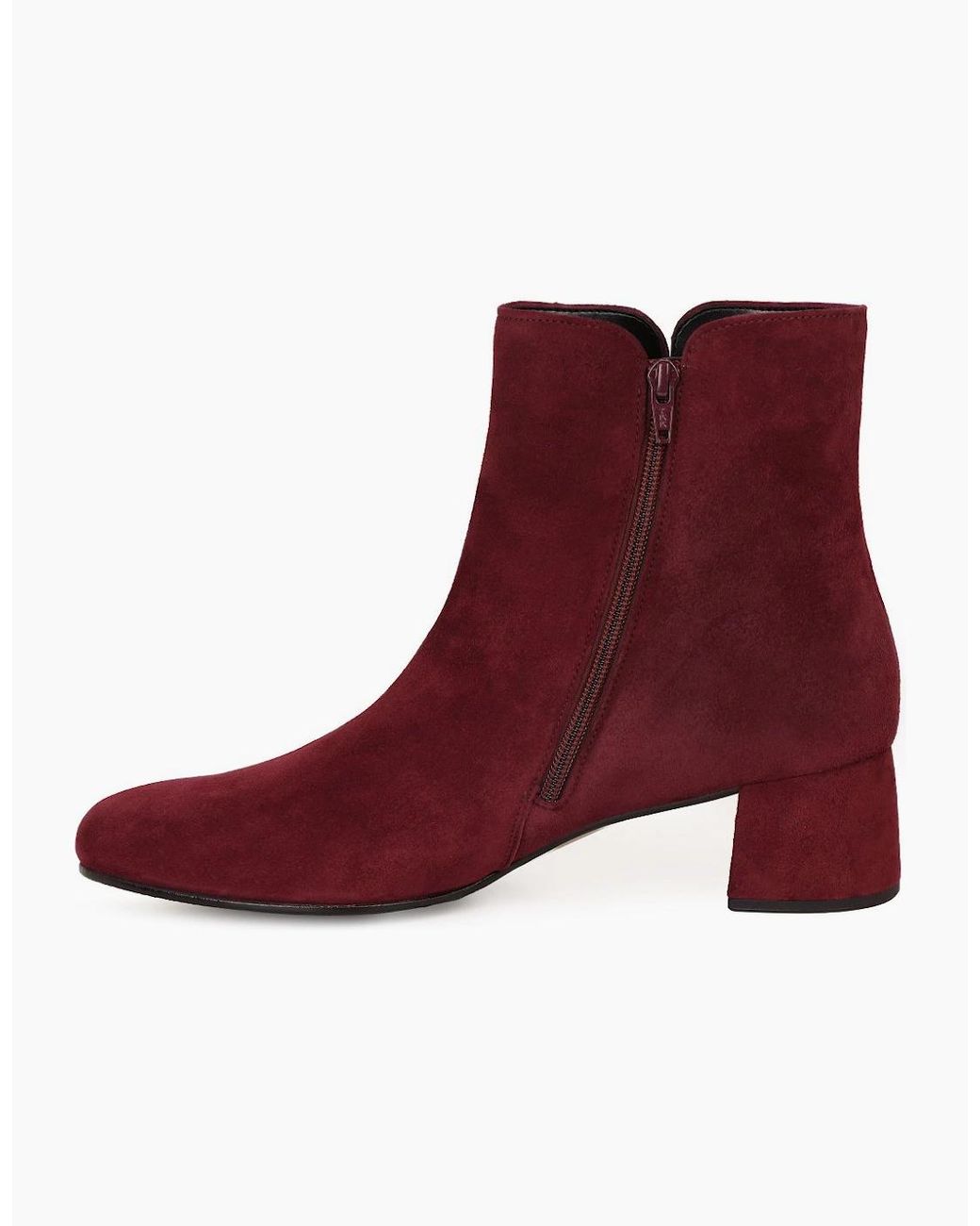 Gabor Red Abbey Ankle Boots