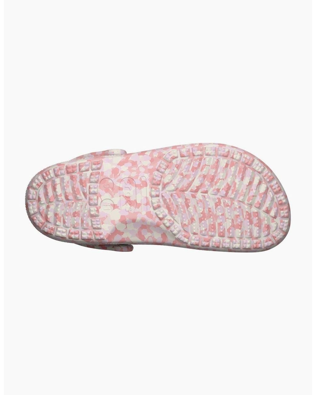 CROCSTM Pink Classic Confetti Thermoplastic Milk/Mulit Clogs