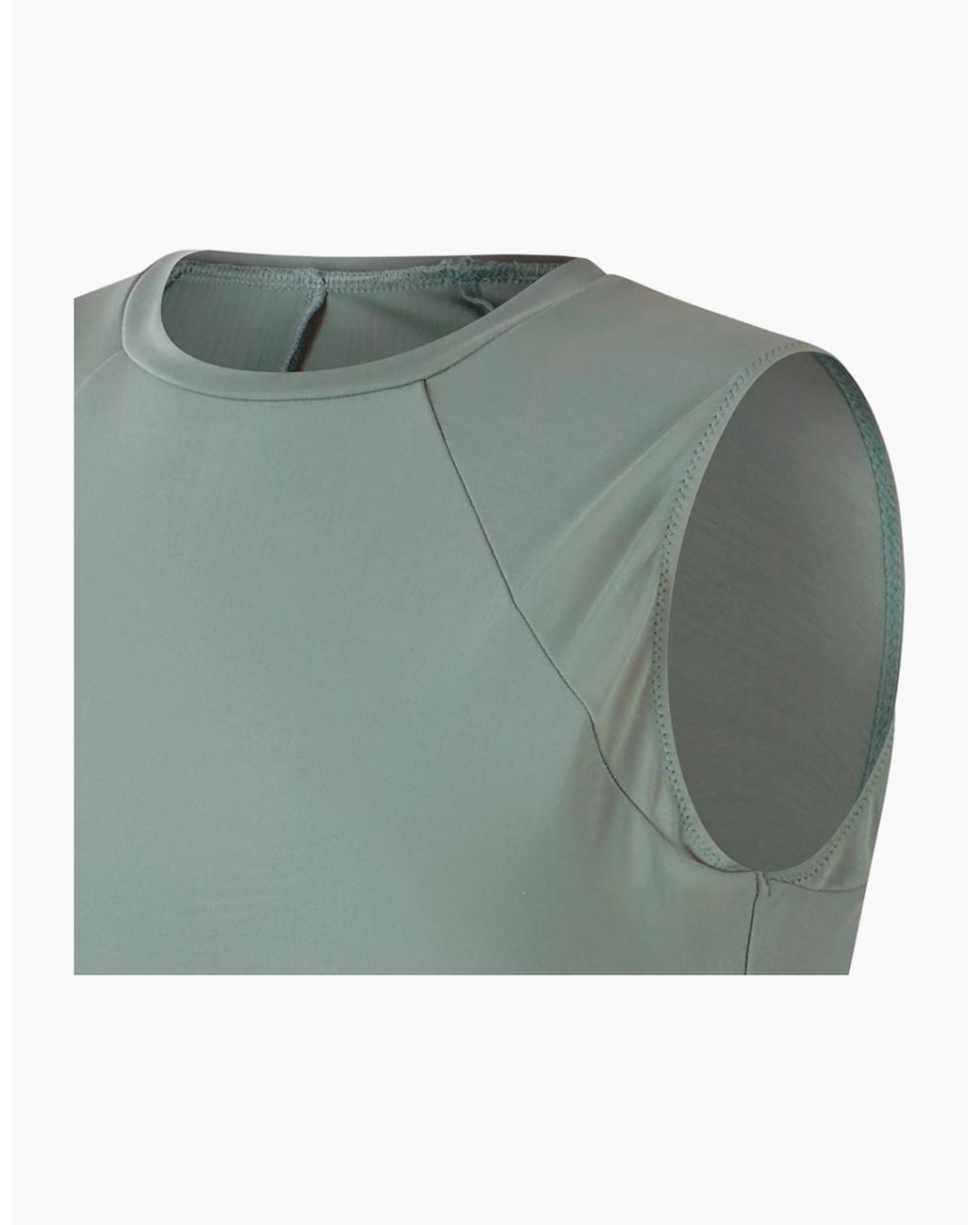 Speedo Green Ladies Mesh Crop Top