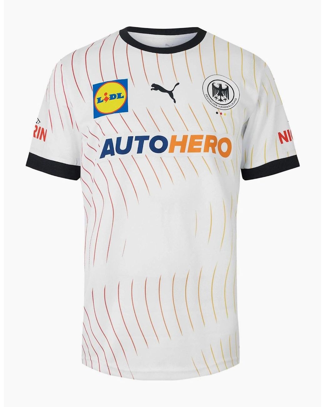 PUMA White Dhb Home Jersey Licensed Performance T-Shirt for men