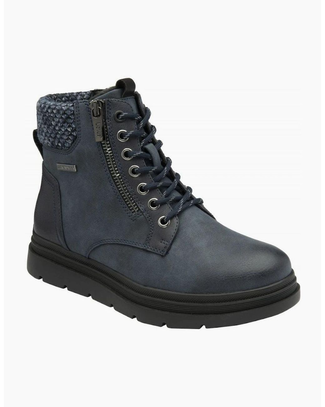 Lotus Black Saundra Boot