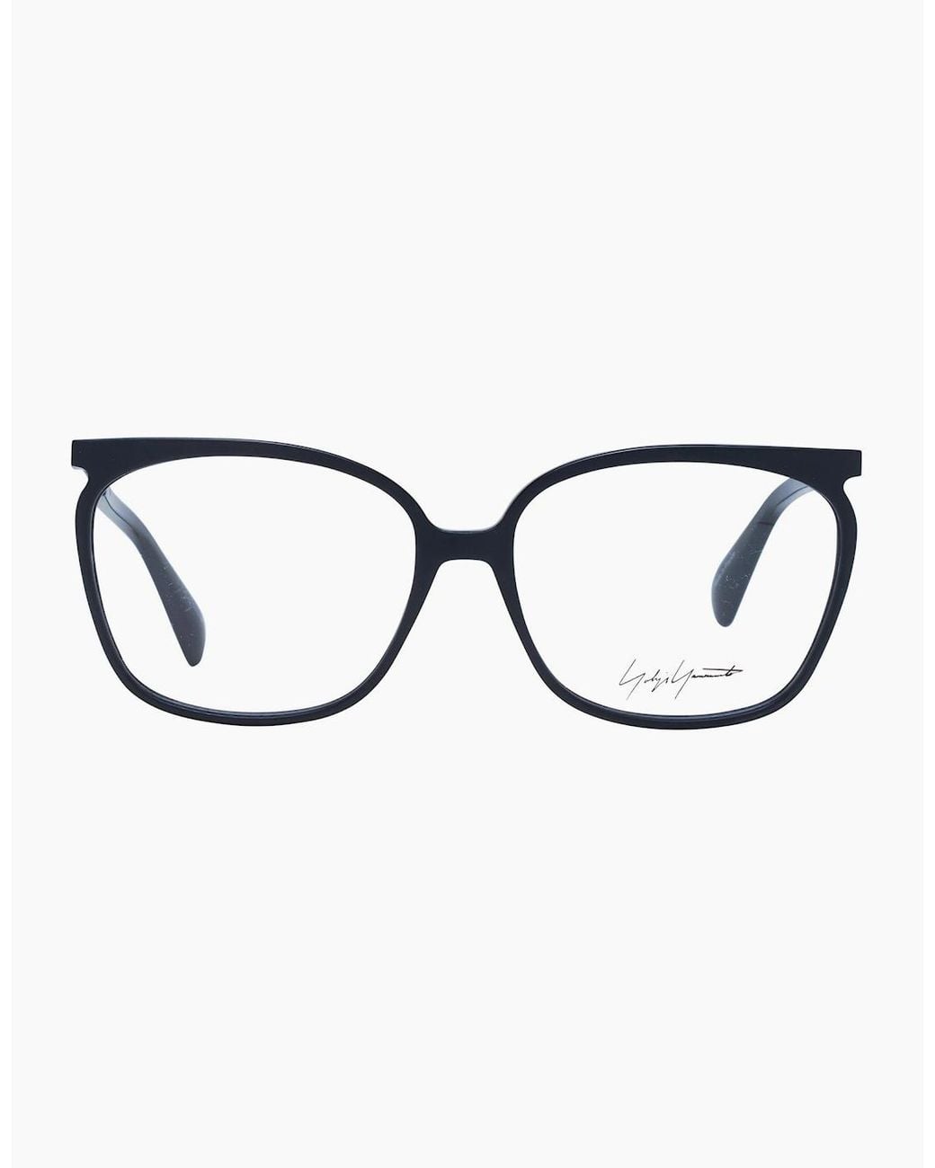 Yohji Yamamoto Black Optical Frame Yy1028 002 58 for men