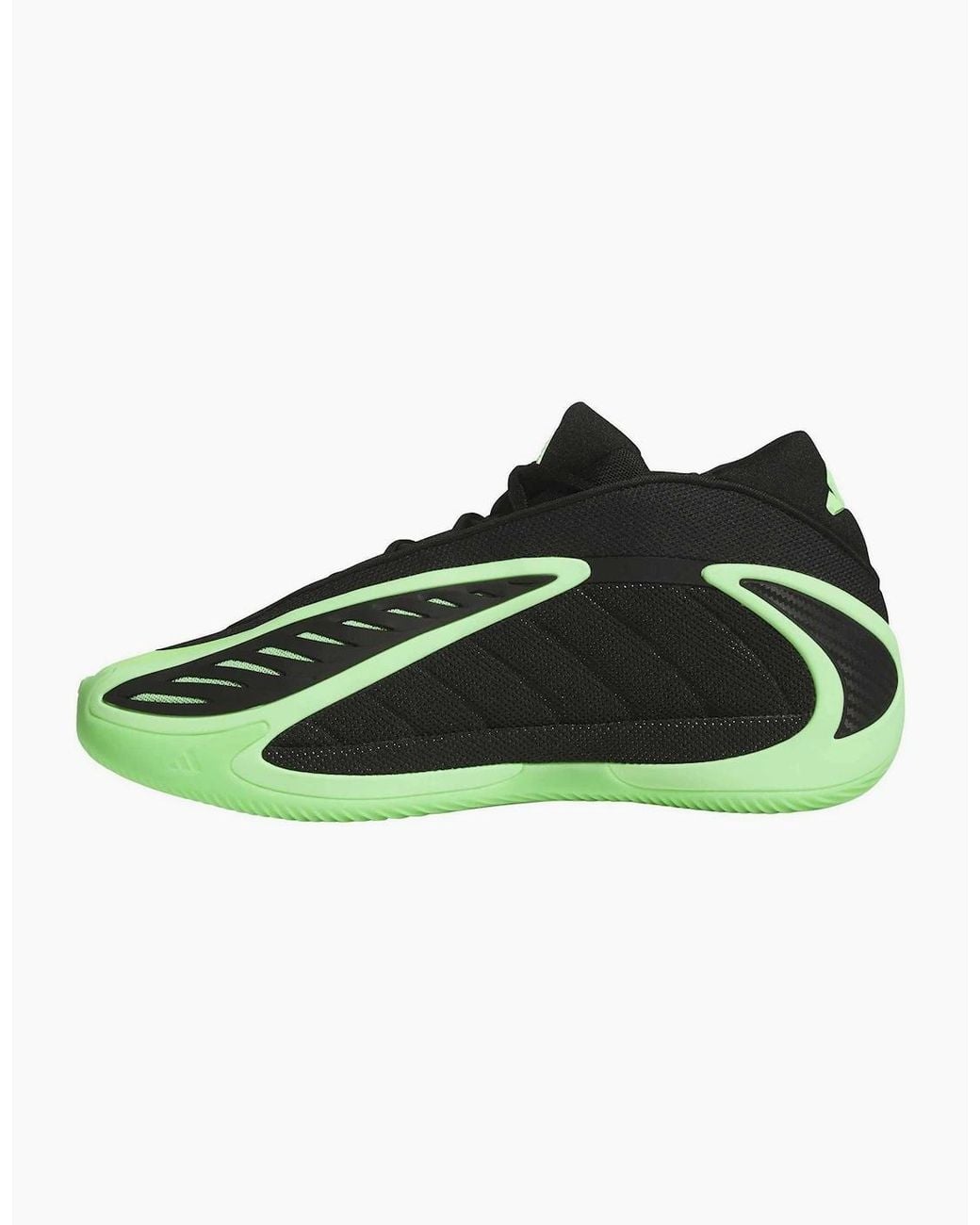 Adidas Green Anthony Edwards 2 Low Top Lace-Up Sneakers for men