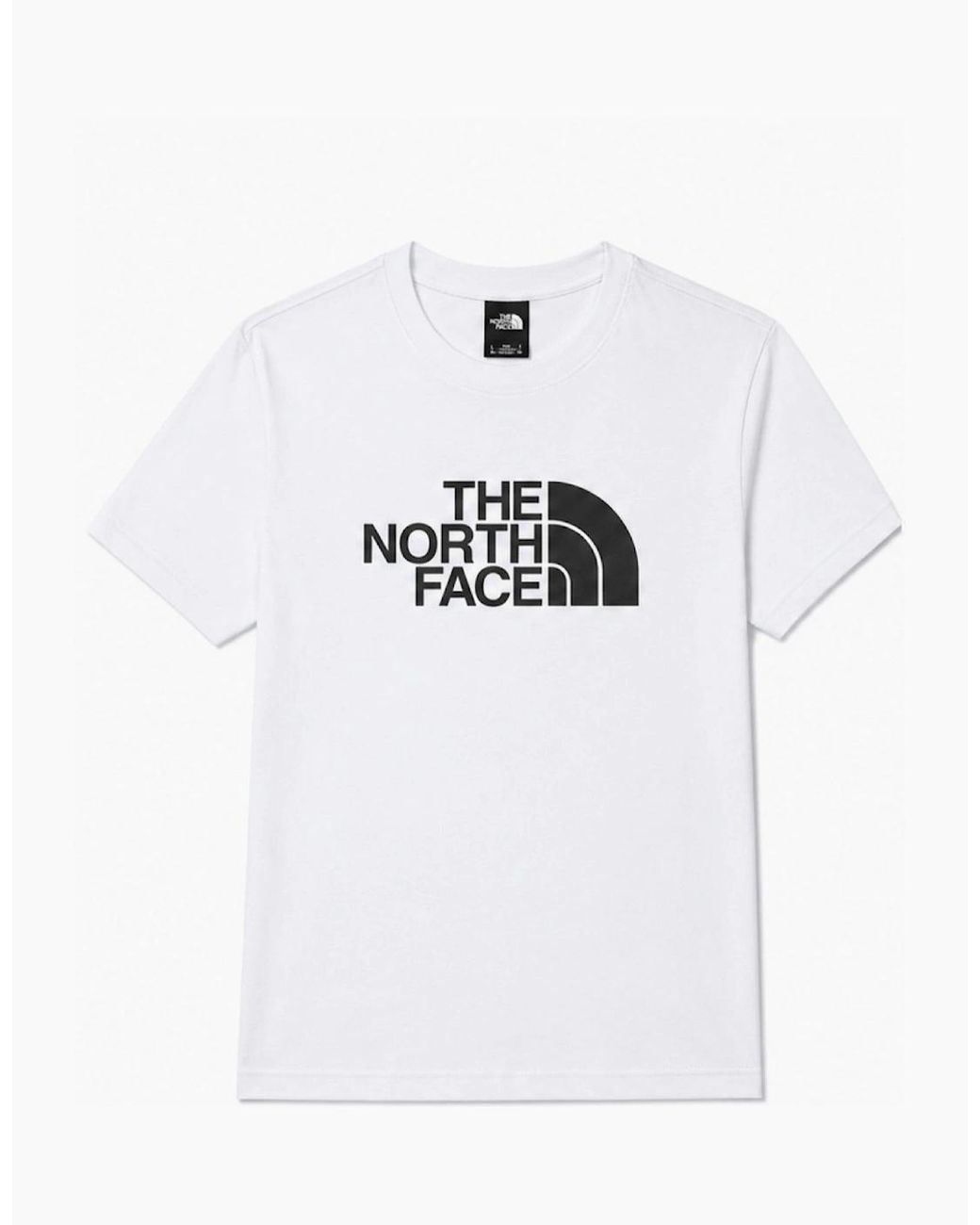 The North Face White Easy Tee Short Sleeve T-Shirt for men