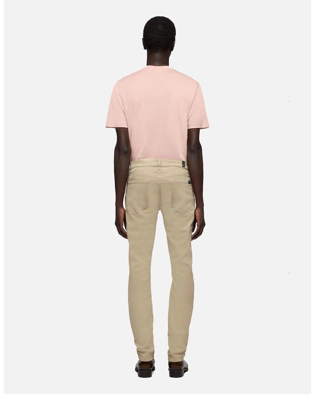 7 For All Mankind Natural Slimmy Slim Fit Stretch Sateen Jeans for men
