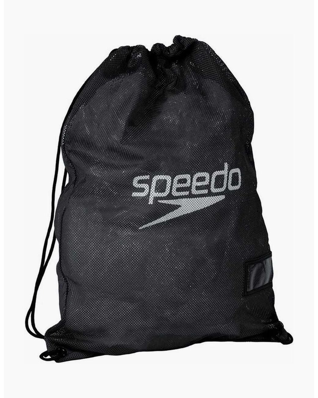 Speedo Black Mesh Kit Bag
