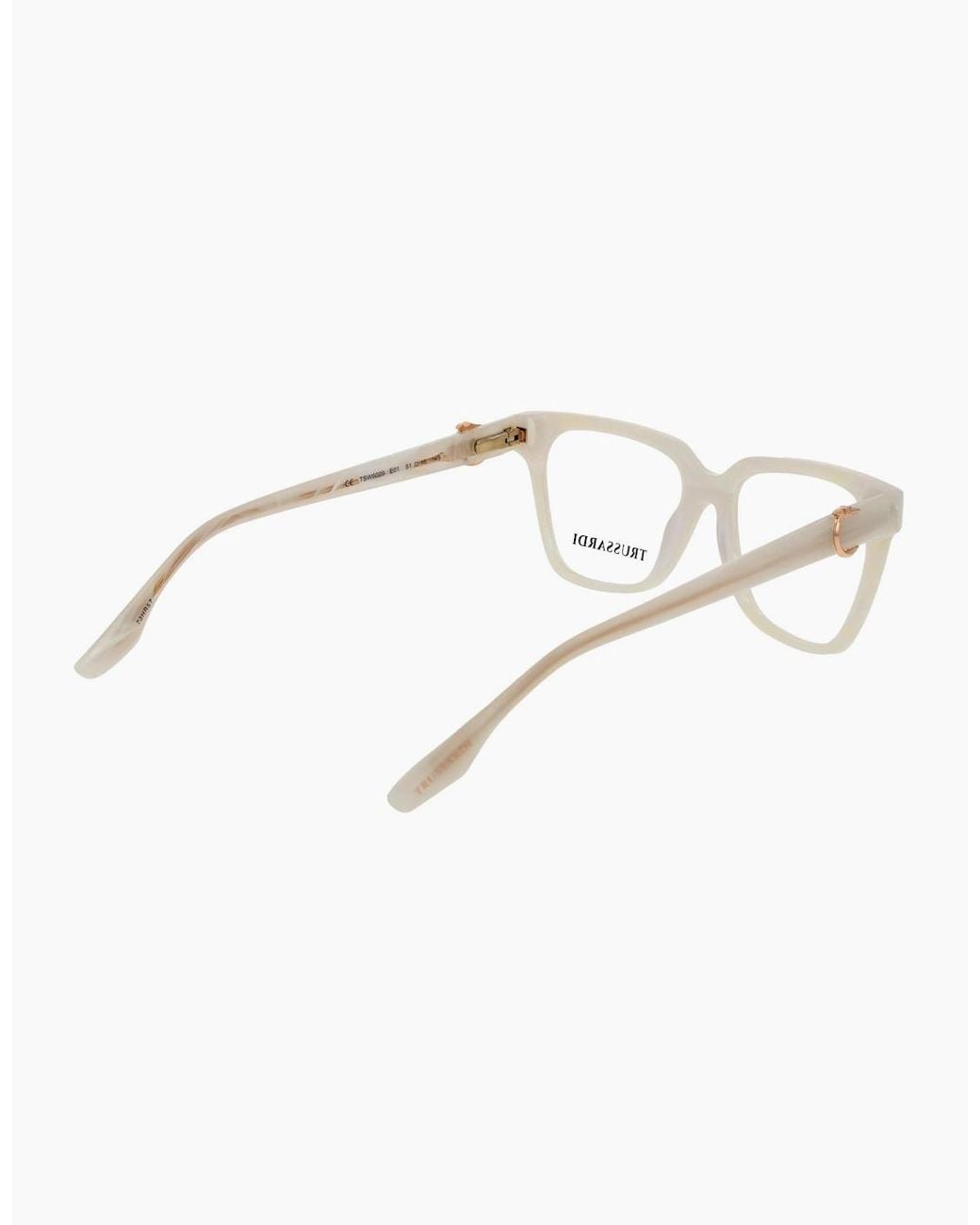 Trussardi Metallic Optical Frame Tsw6029 E01 52