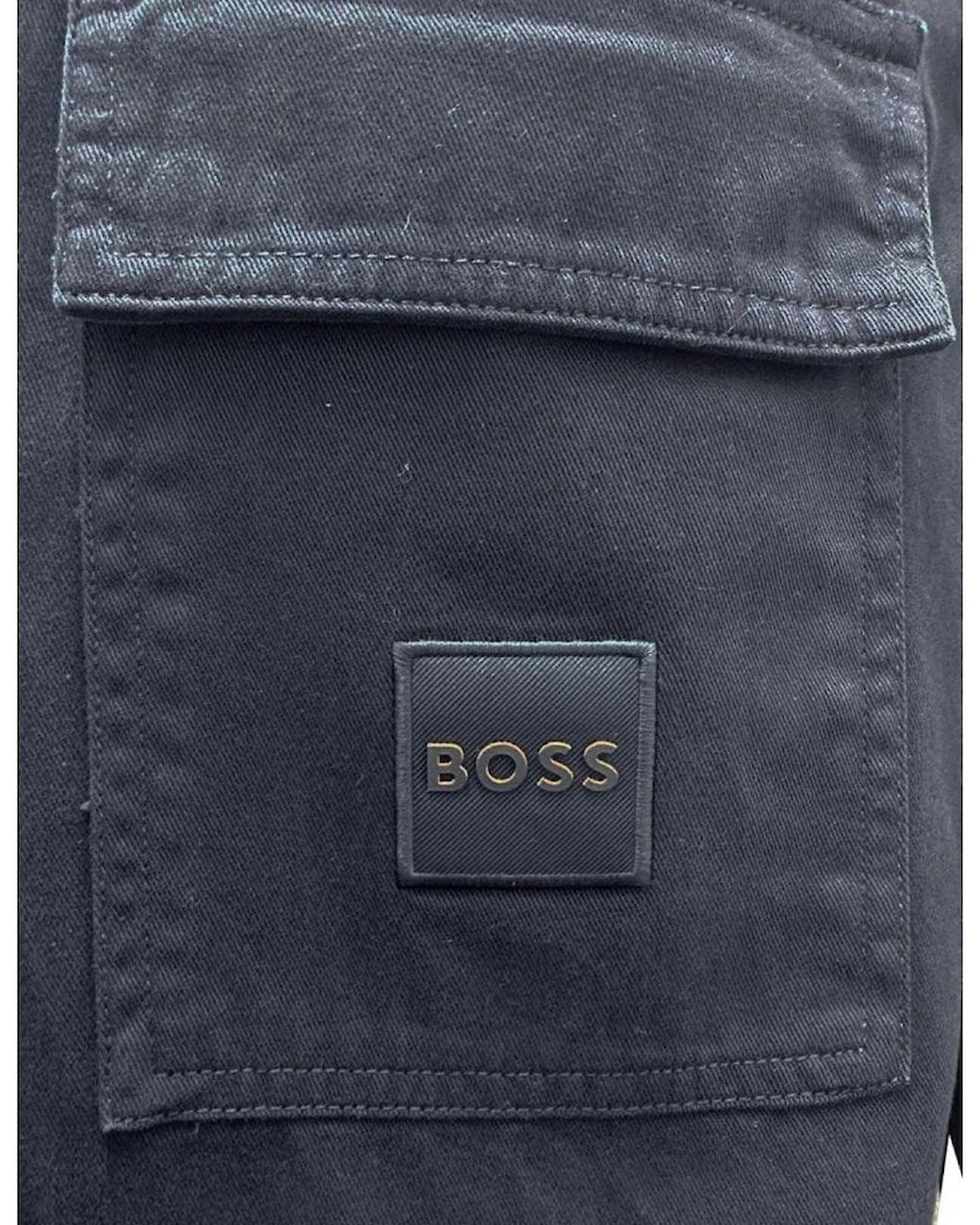 Boss Blue Lovel Zip Overshirt for men