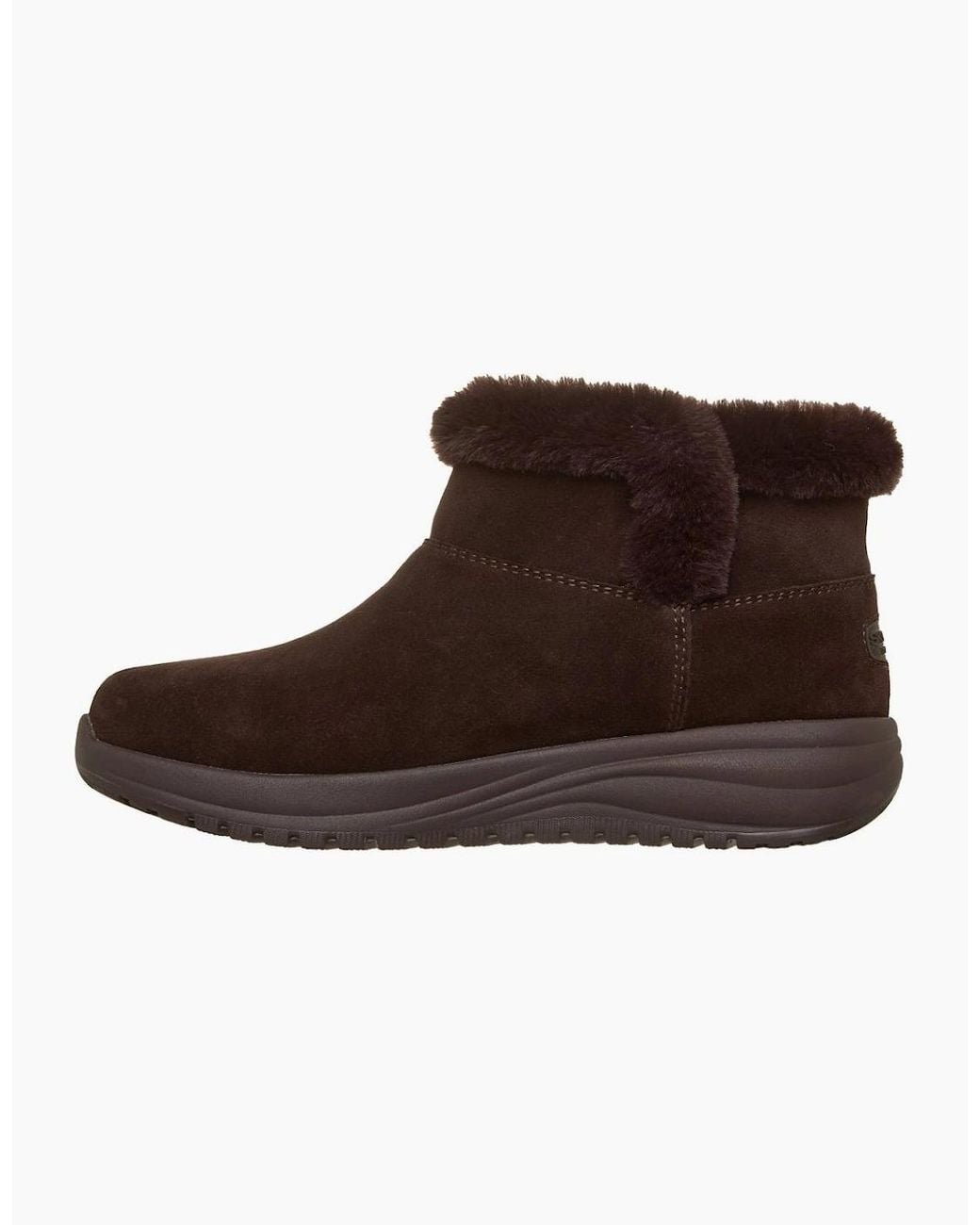 Skechers Brown On-The-Go Stellar Cozy Step Ankle Boots