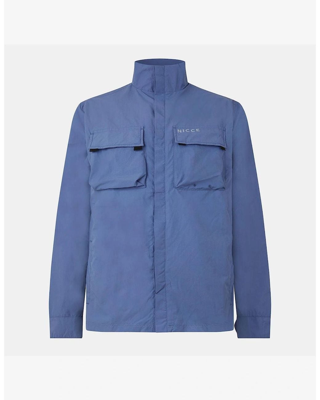 Nicce London Blue Statlo Ovrshirt for men