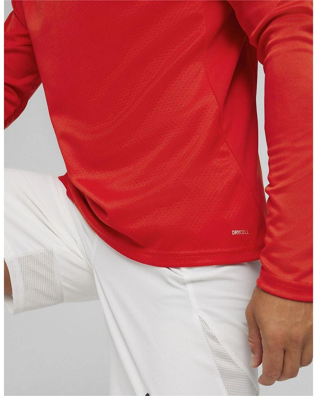 PUMA Red Teamfinal Training 1 4 Zip Fleece for men