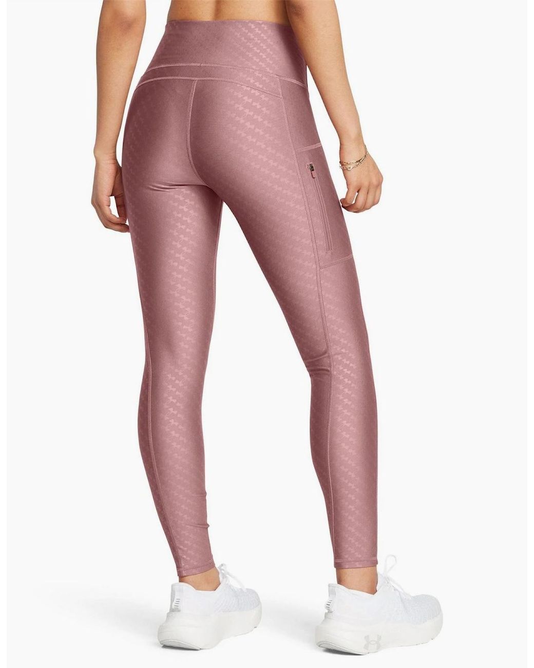 Under Armour Pink Emboss Legging