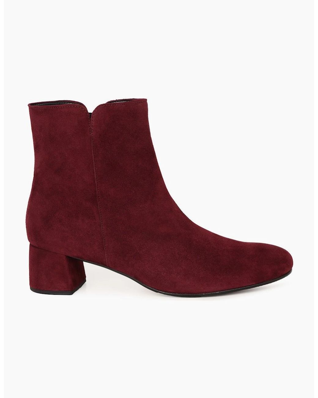 Gabor Red Abbey Ankle Boots