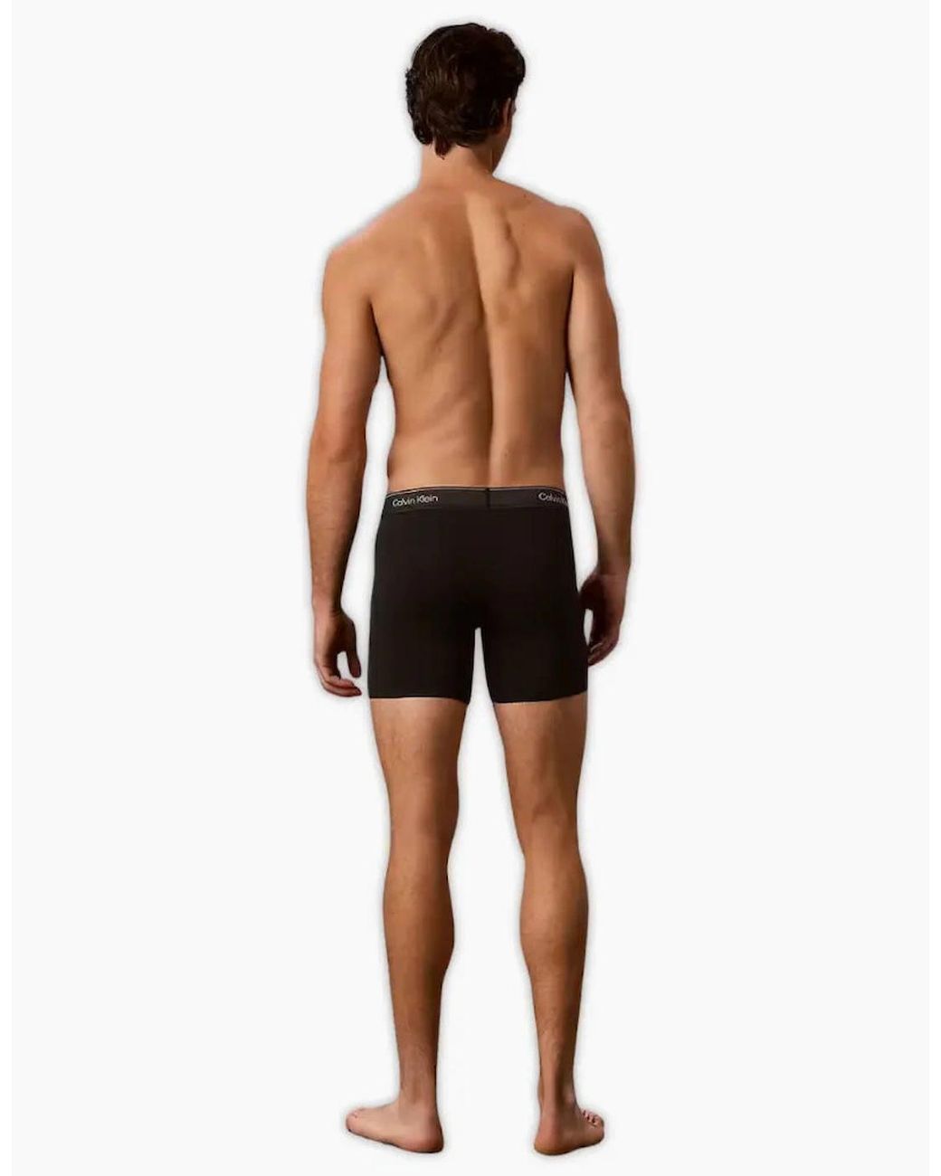 Calvin Klein Red 3-Pack Icon Cotton Stretch Metallic Waist Boxer Briefs for men