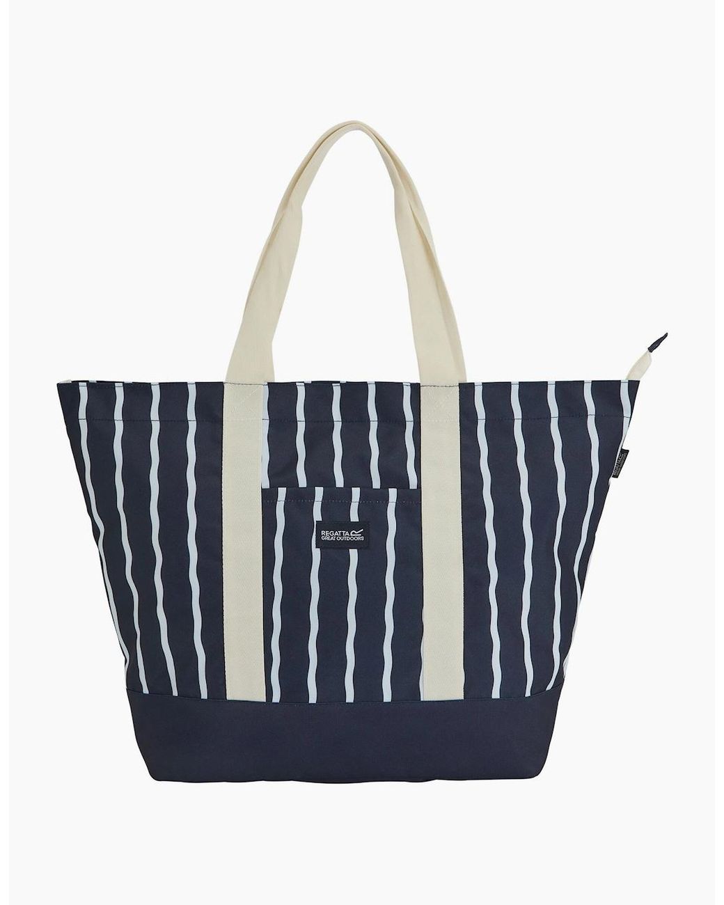 Regatta Blue Boulder Beach Tote Bag