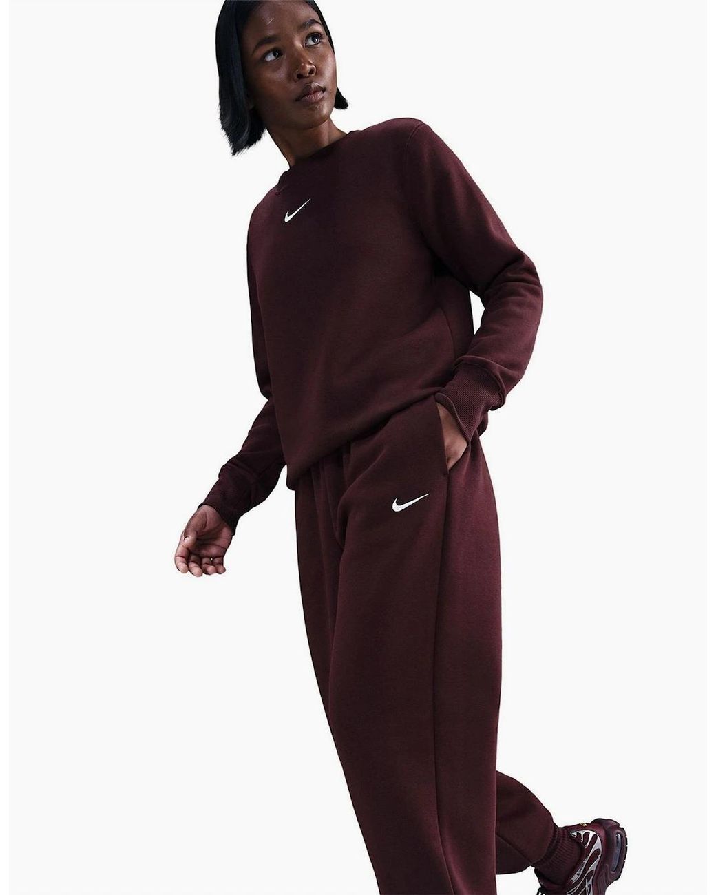 Nike Purple Phoenix Fleece Joggers