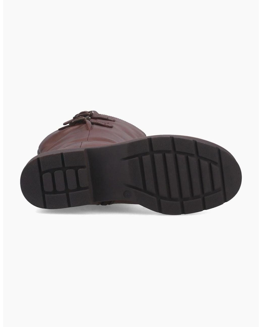 Hush Puppies Brown Tallulah Leather Tan Boots