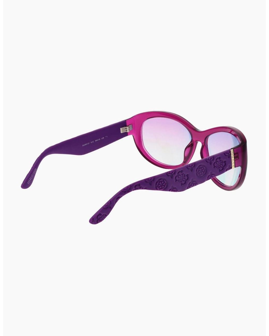 Guess Purple Sunglasses Gu00131 81Z 60