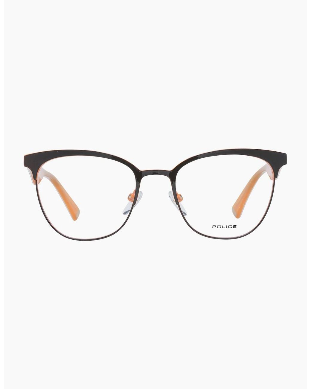 Police Brown Optical Frame Vpl417 0Scb 51