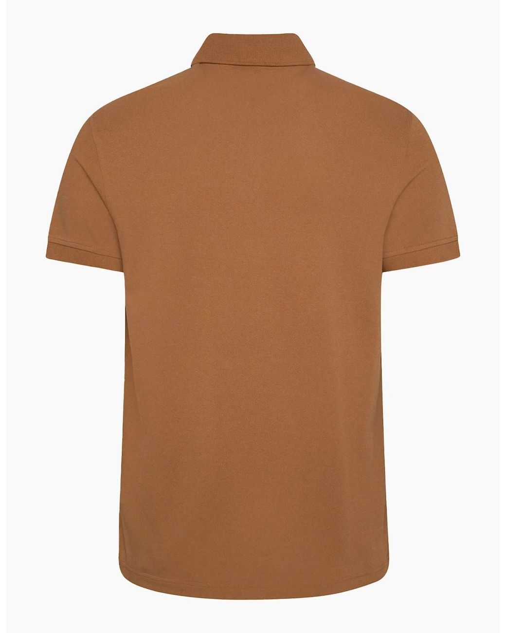 Tommy Hilfiger Brown Polo Shirts Golf Top