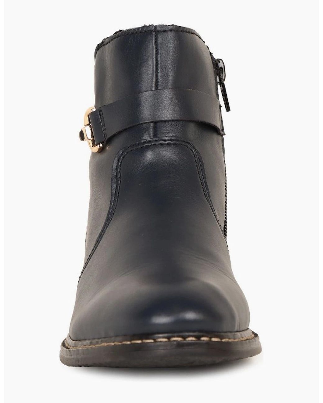 Rieker Black Cawood Ankle Boots