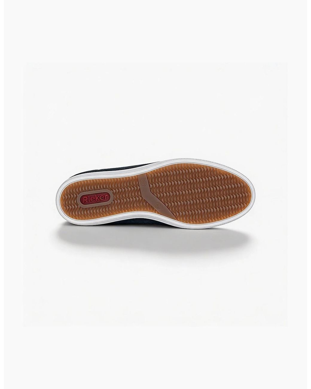 Rieker Blue Enya Court Trainers