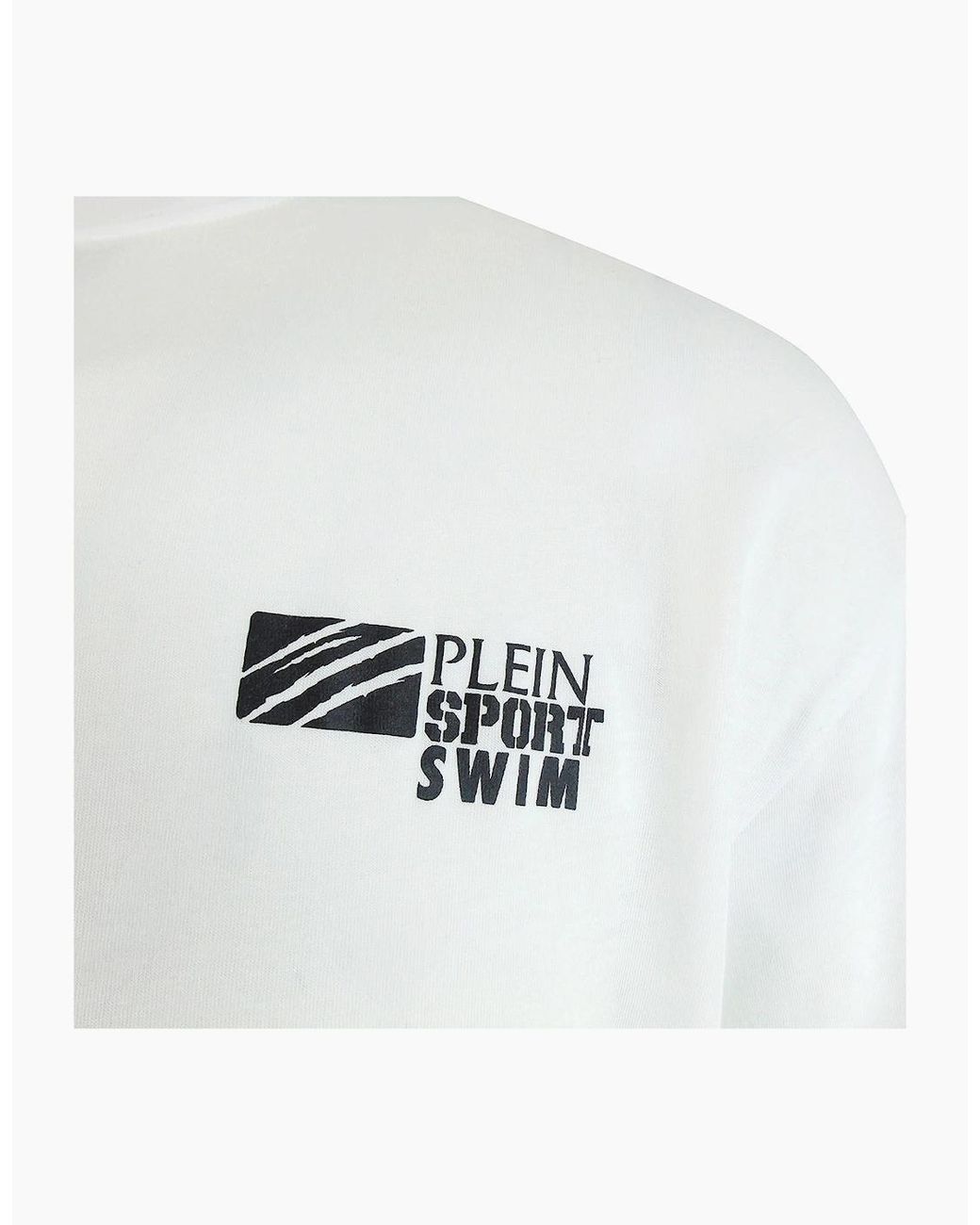 Philipp Plein White Plein Sport Classic Logo T-Shirt