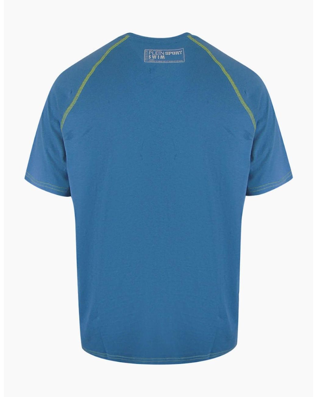 Philipp Plein Blue Plein Sport Performance Logo Light T-Shirt