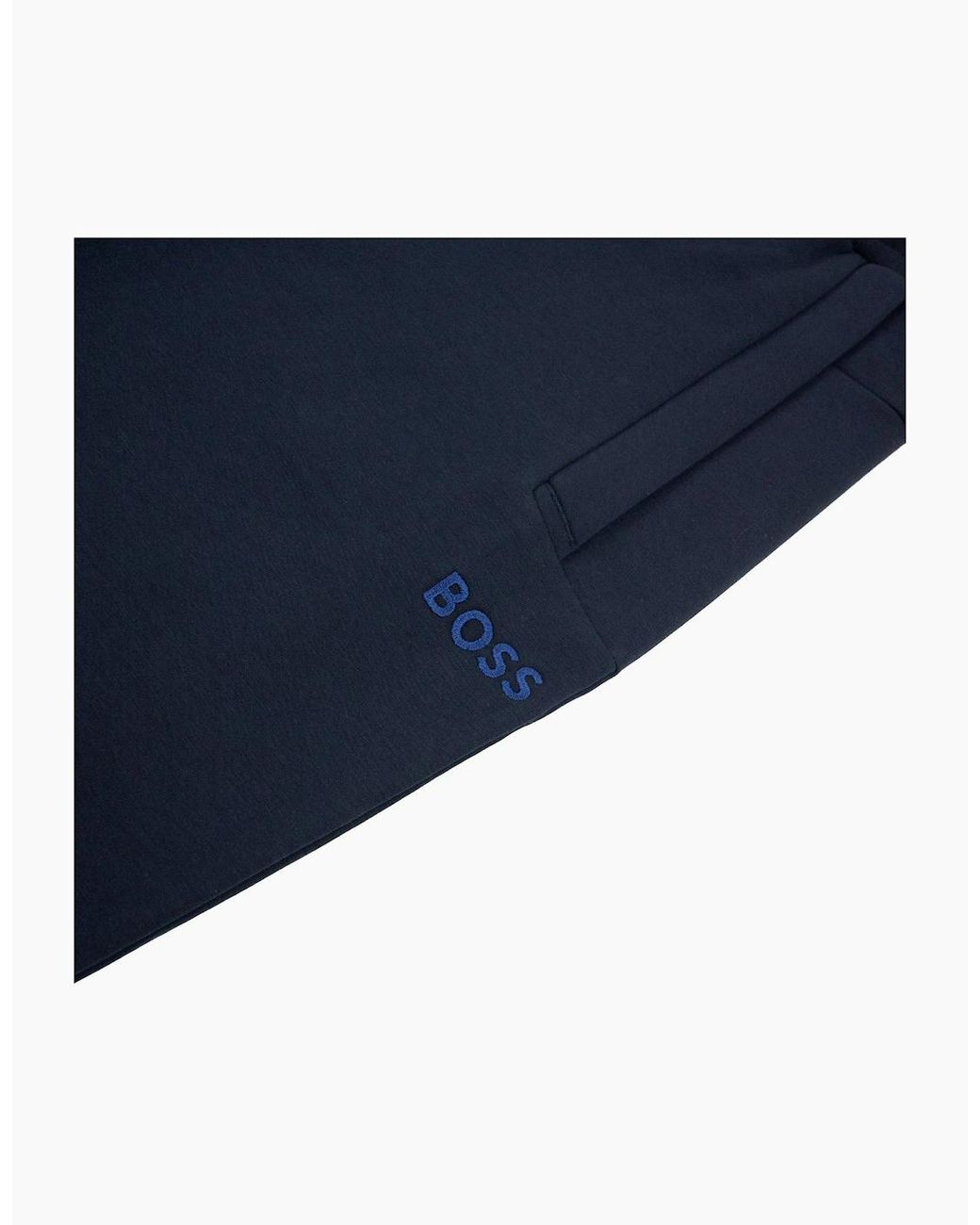Boss Blue Hadiko 1 Metallic Logo Bottoms 402 for men