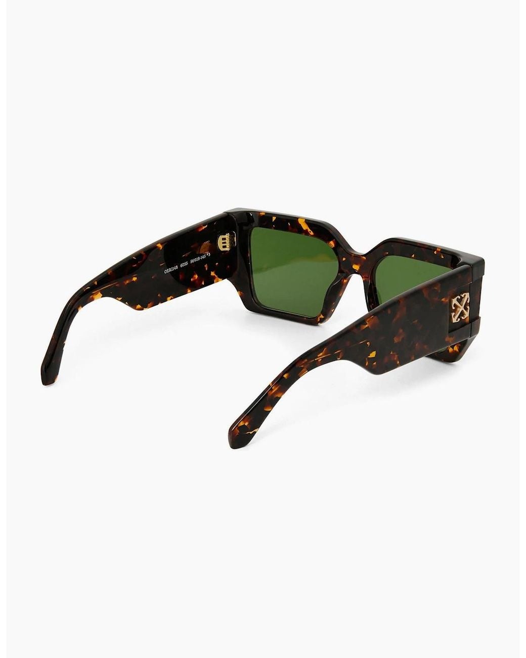 Off-White c/o Virgil Abloh Green Off Dover Sunglasses for men