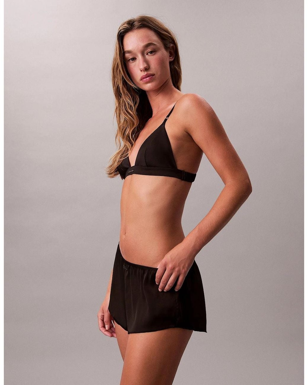 Calvin Klein Black Tapshort Shorts