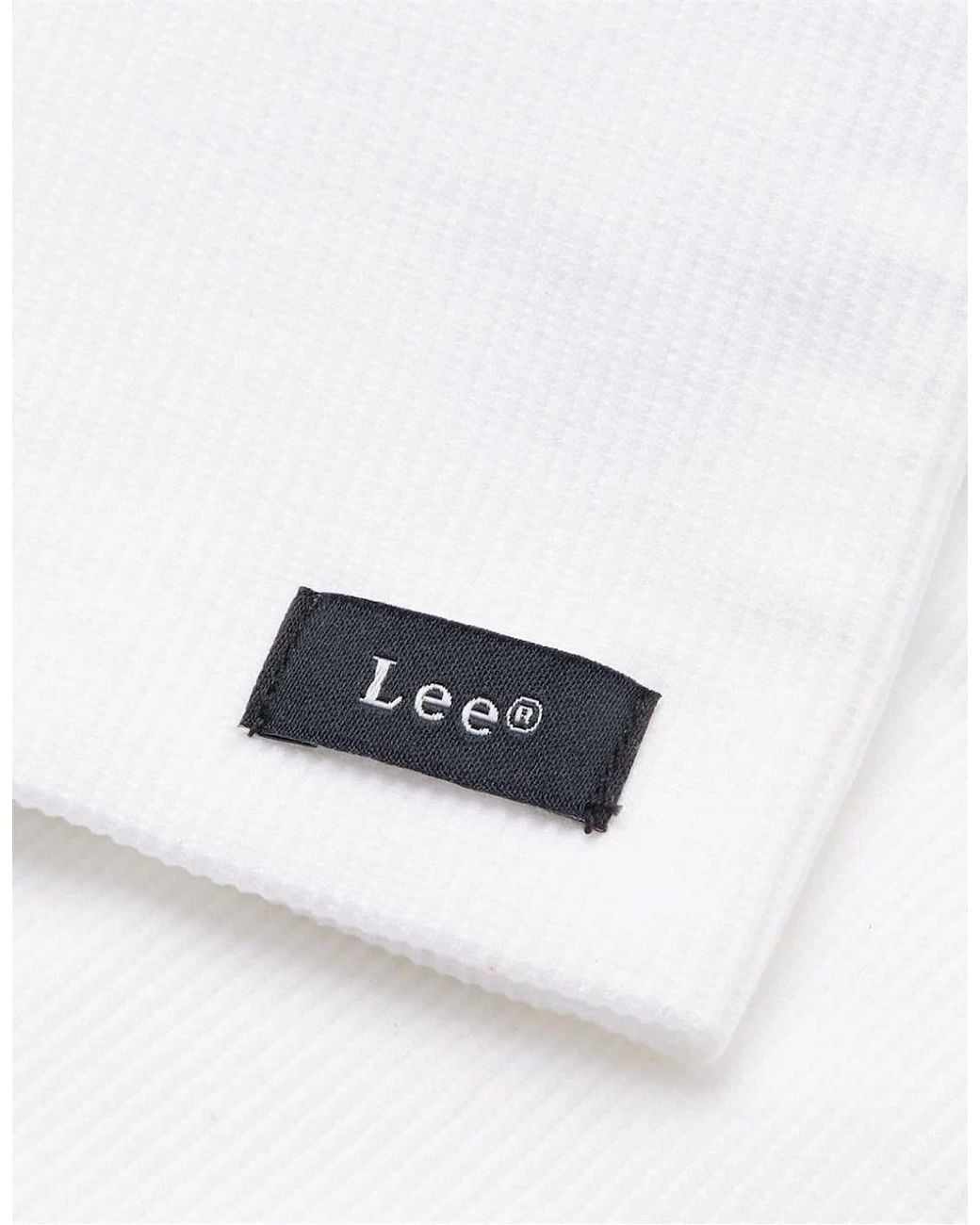 Lee Jeans White Flora V-Neck Slim Fit Crop Bra