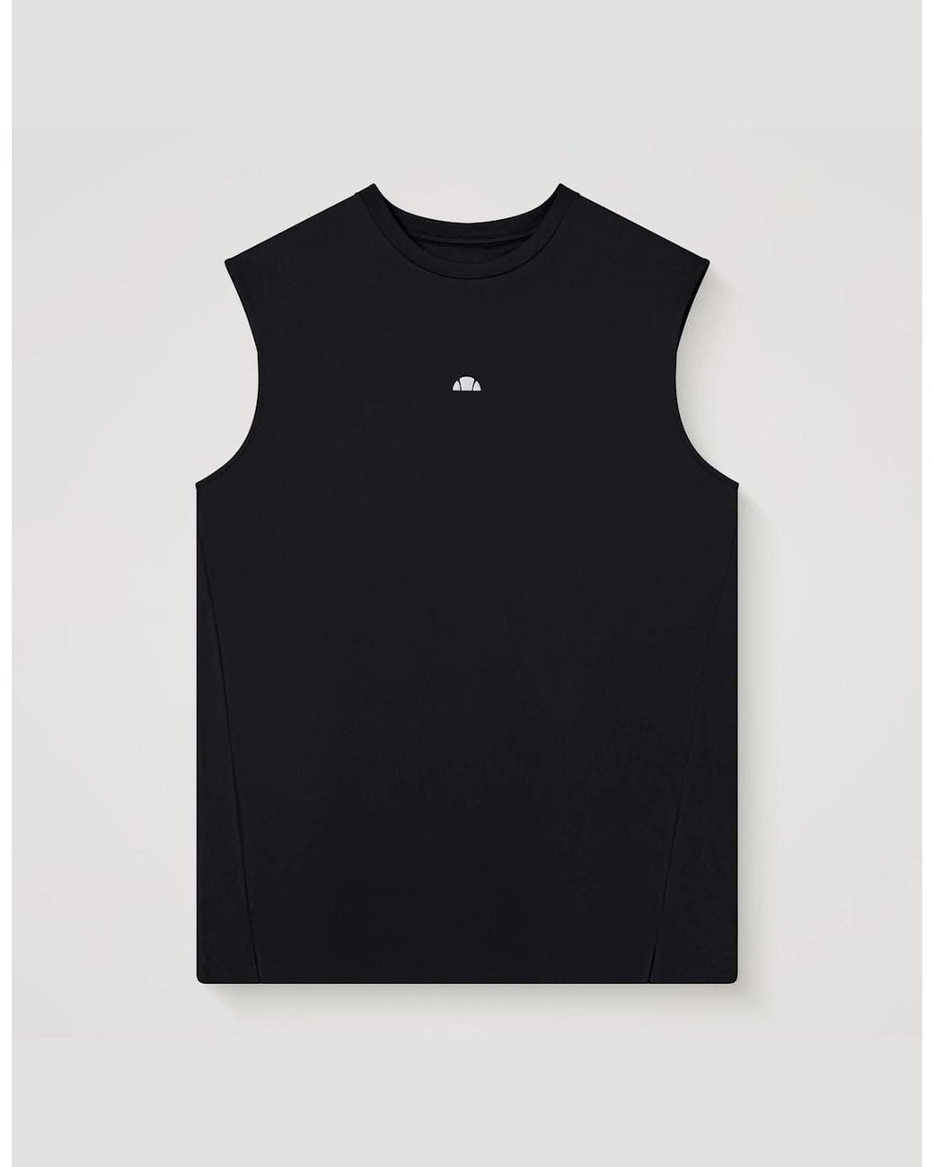 Ellesse Black Olios Vest for men
