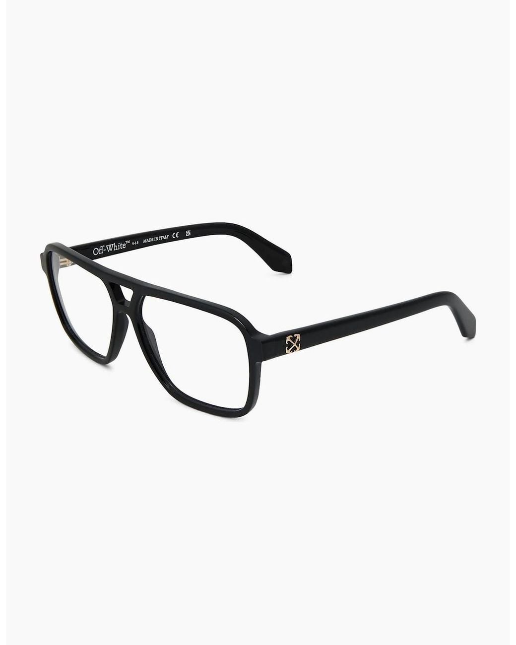 Off-White c/o Virgil Abloh Black Off Eyewear Style 81 for men