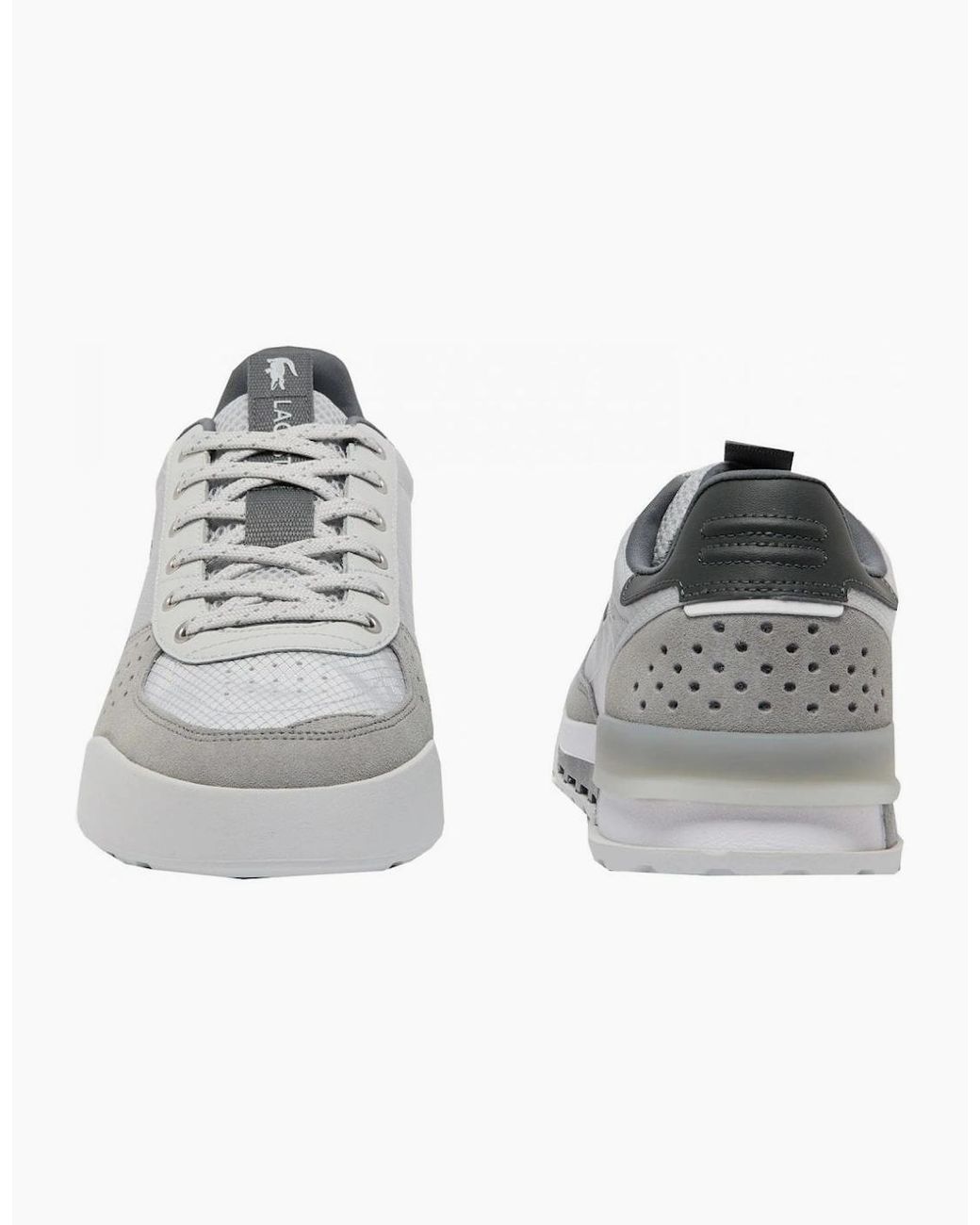 Lacoste Gray Slam Break Trainers for men