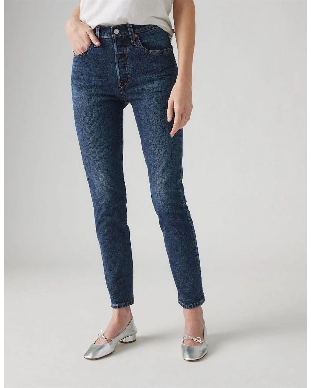 Levi's Blue 501 Skinny