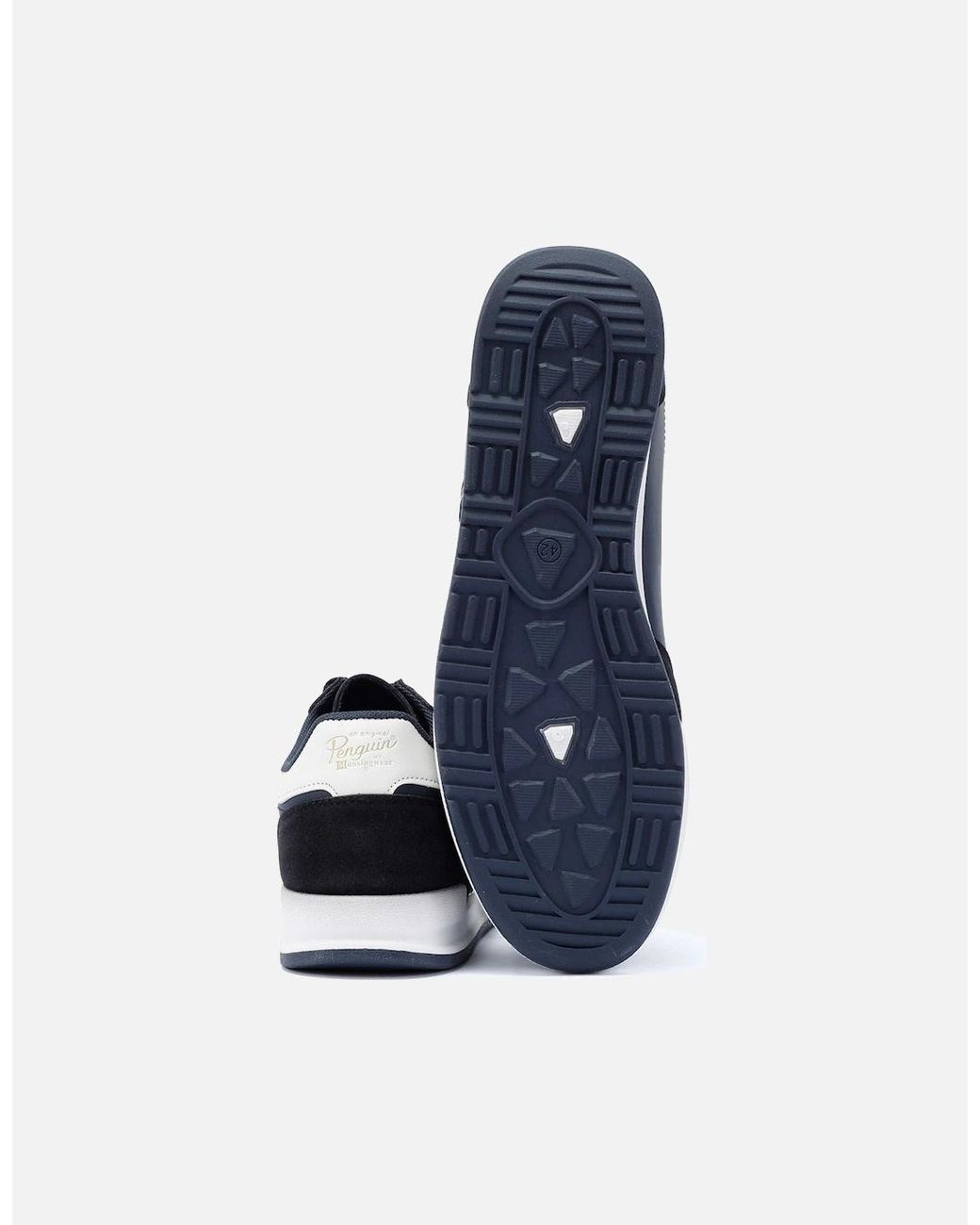 Original Penguin Blue Penguin Gaz Trainers for men