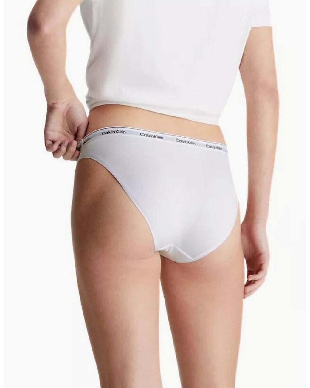 Calvin Klein Black 3-Pack Modern Logo Bikini Briefs
