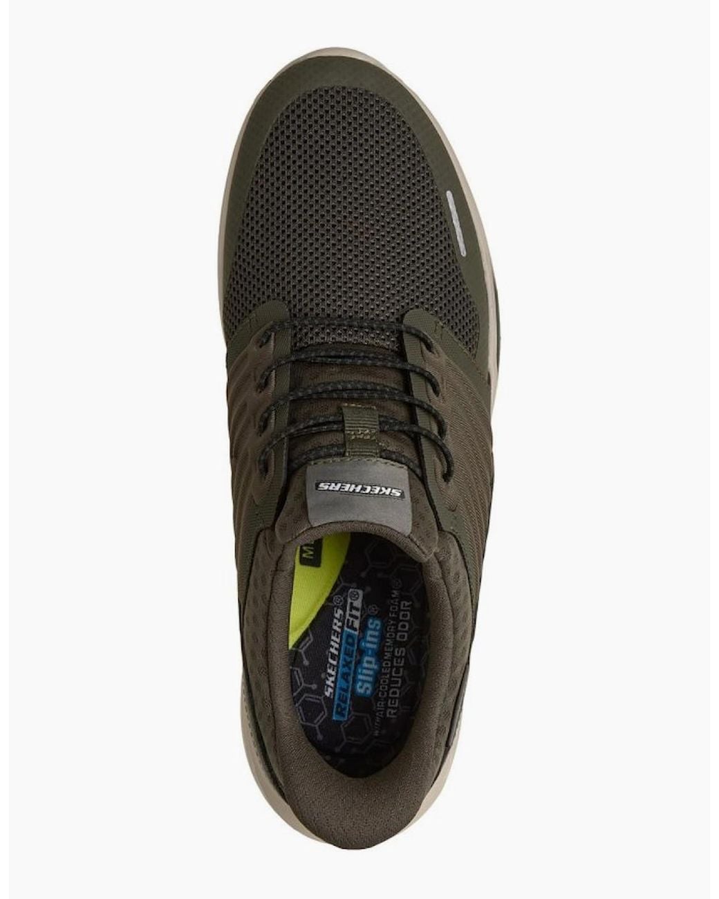 Skechers Brown Slade Luther Trainers for men