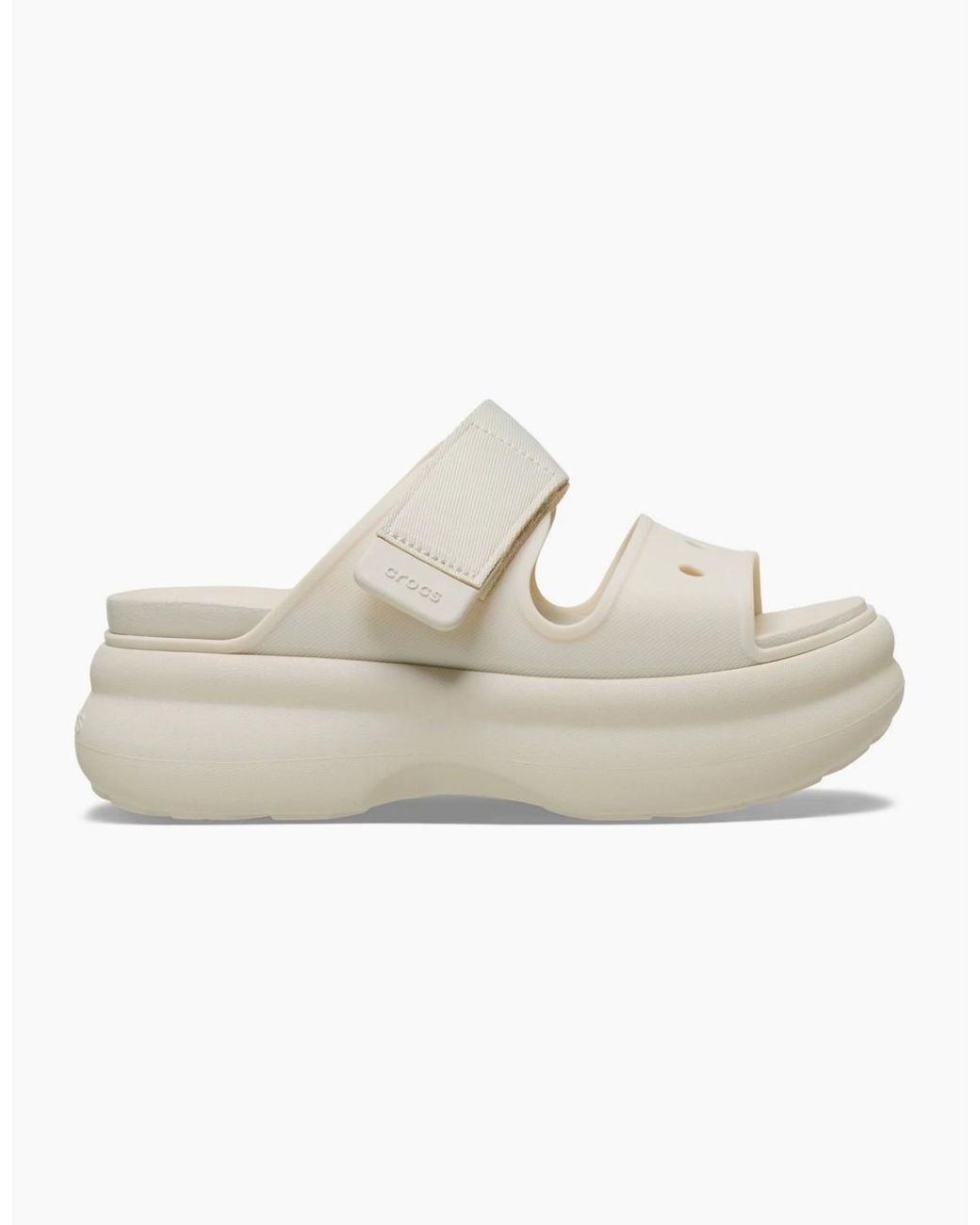 CROCSTM White Soho Two Strap Eva Frappe Sandals