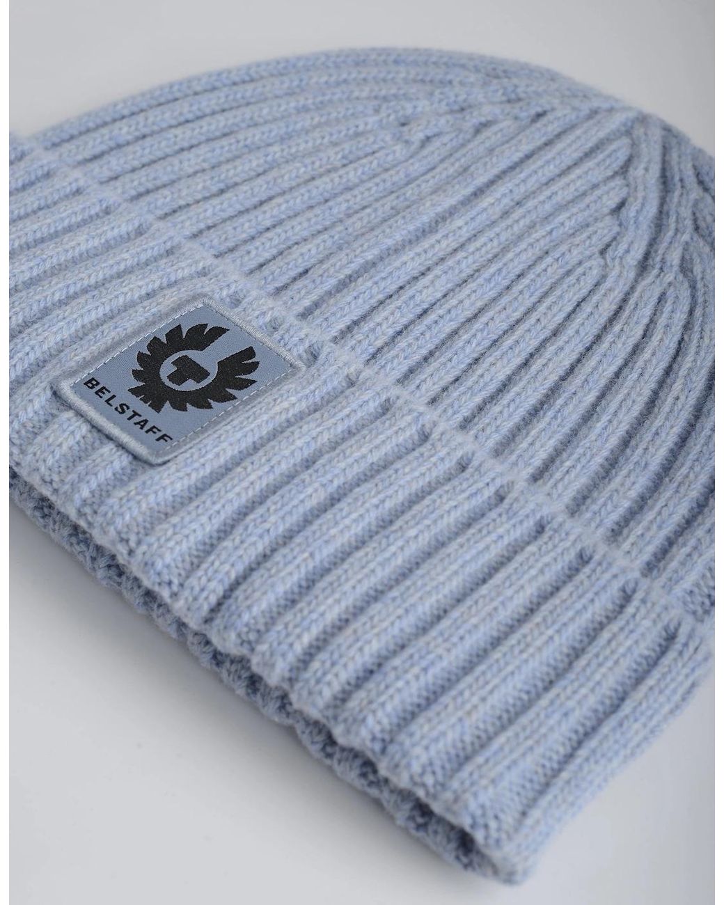 Belstaff Blue Watch Beanie Hat for men