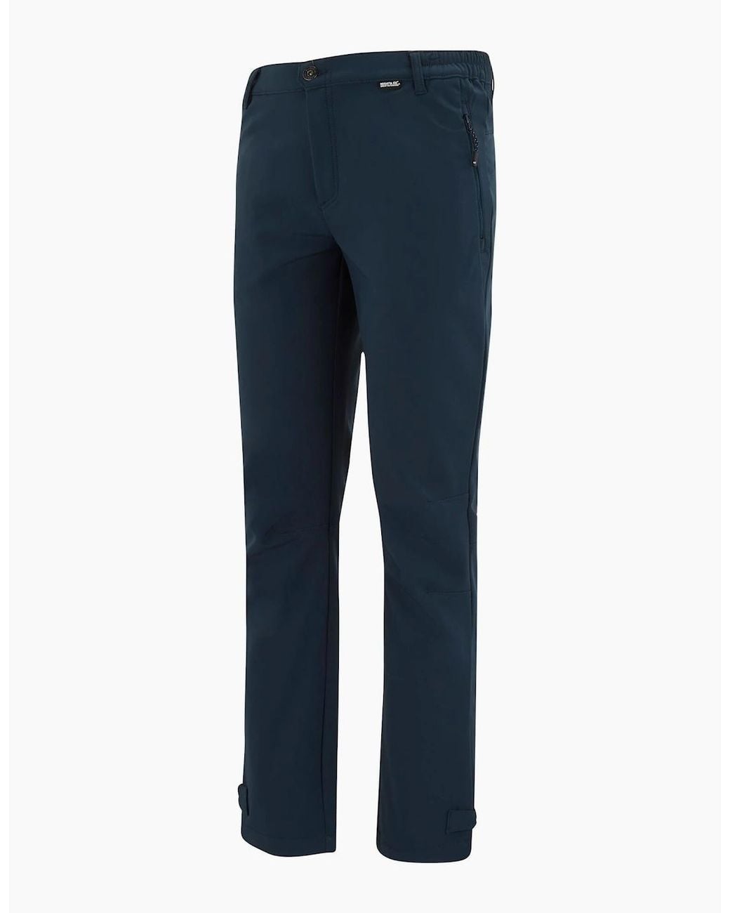 Regatta Blue Geo Softshell Hiking Trousers for men