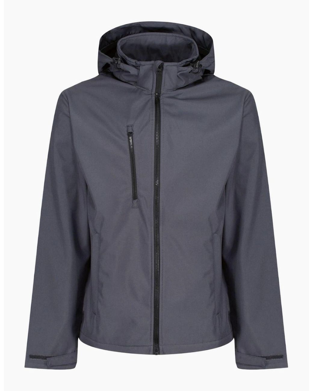 Regatta Blue Professional Venturer Softshell 3 Layer Hooded Jacket for men