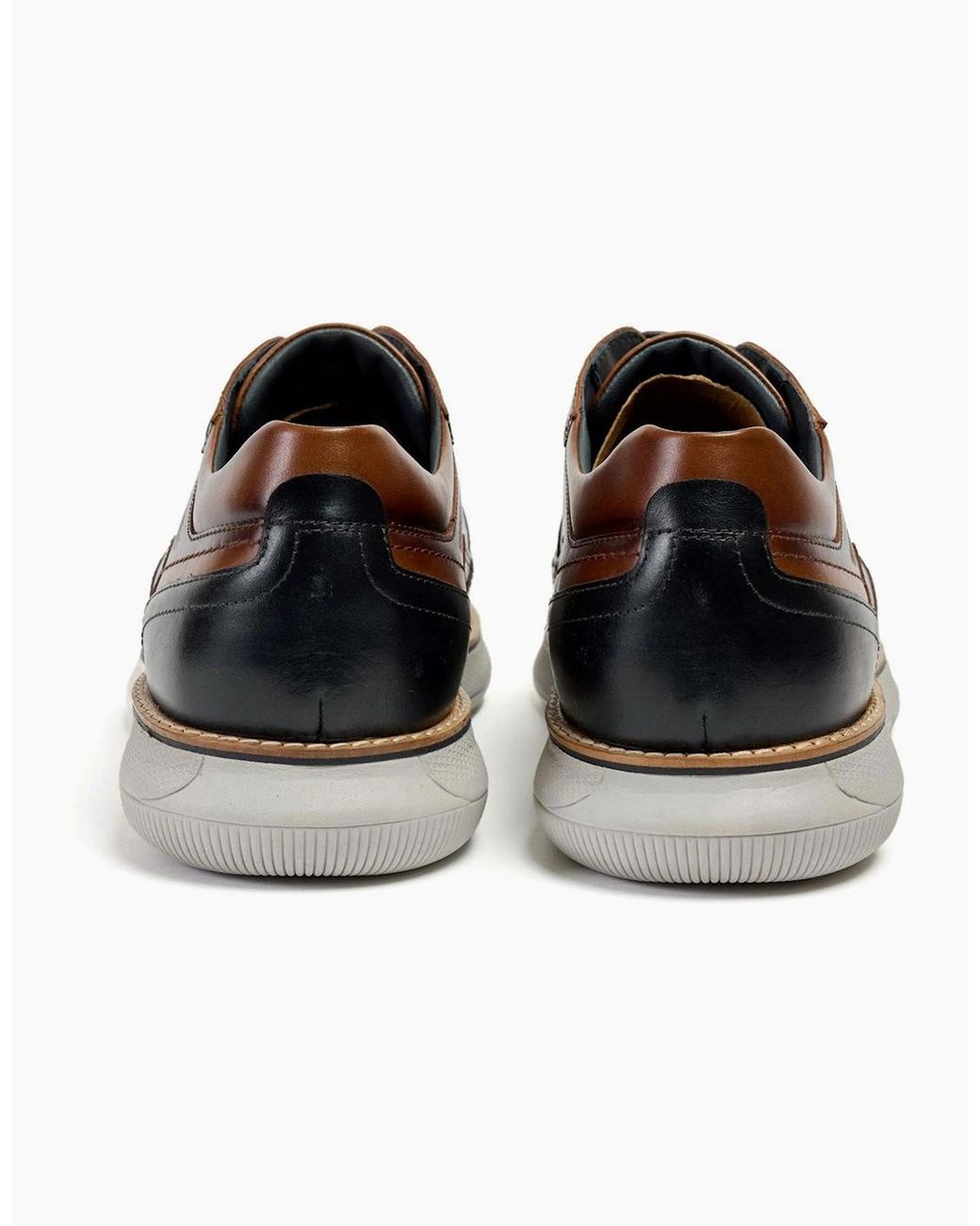 Pod Brown Finch Leather Shoes Cognac for men
