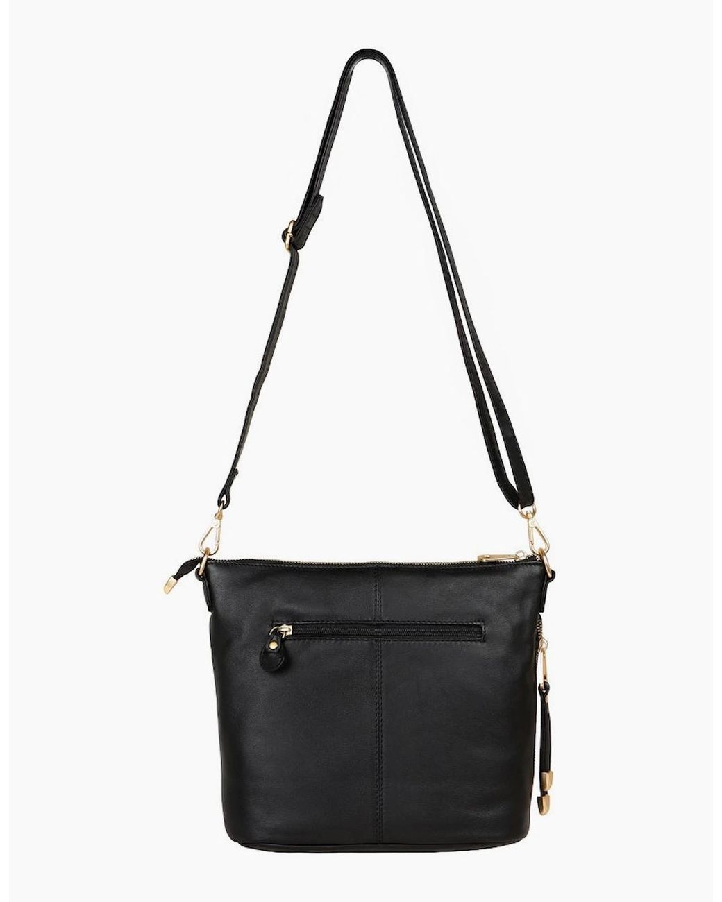 Lakeland Leather White Cartmel Cross Body Handbag