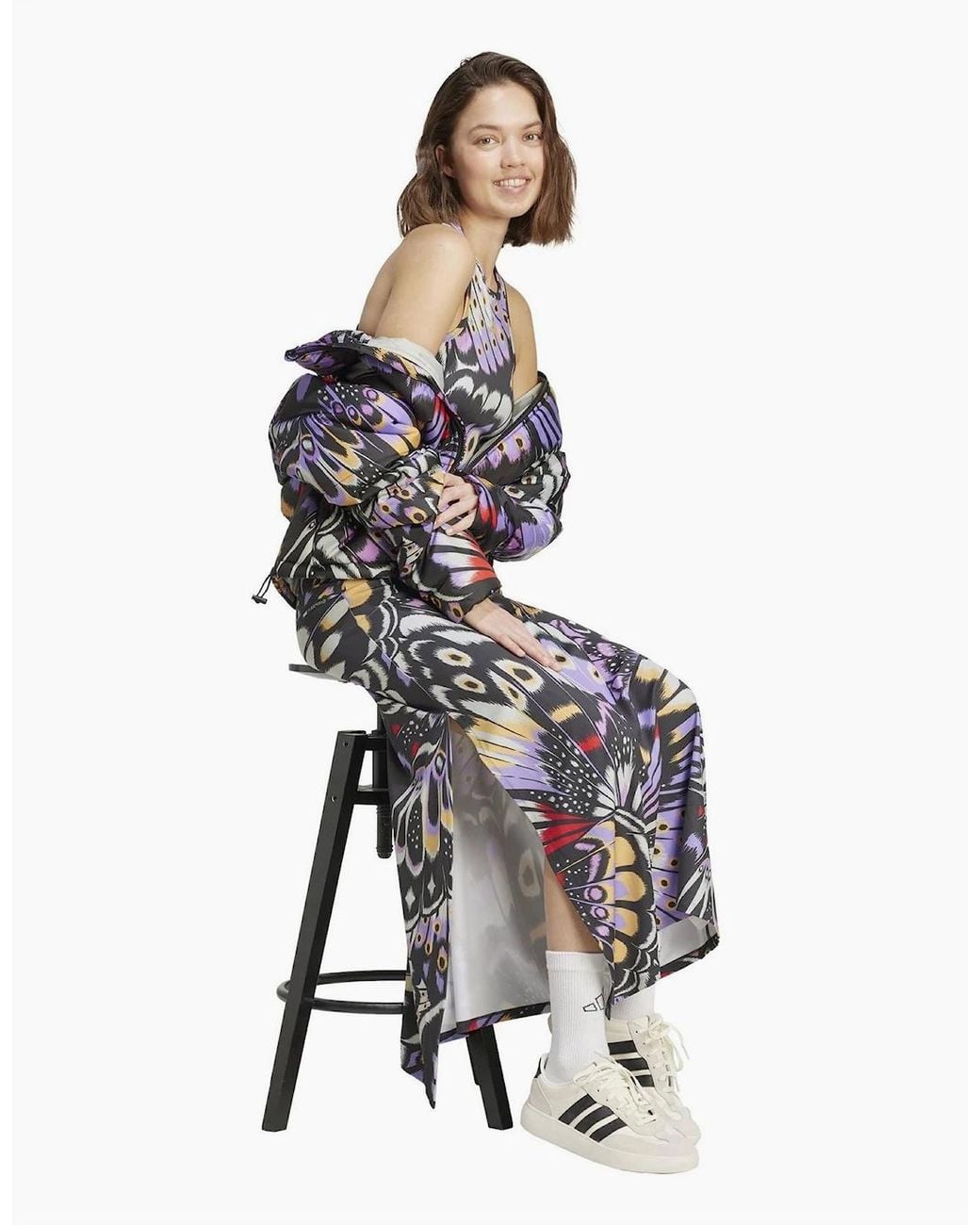 Adidas White Farm Prm Dres