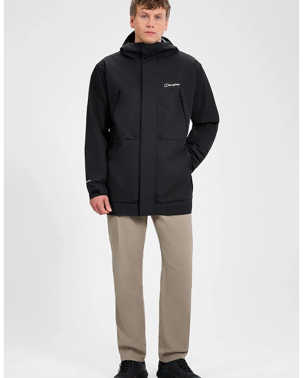 Berghaus Black Wansbeck Parka for men