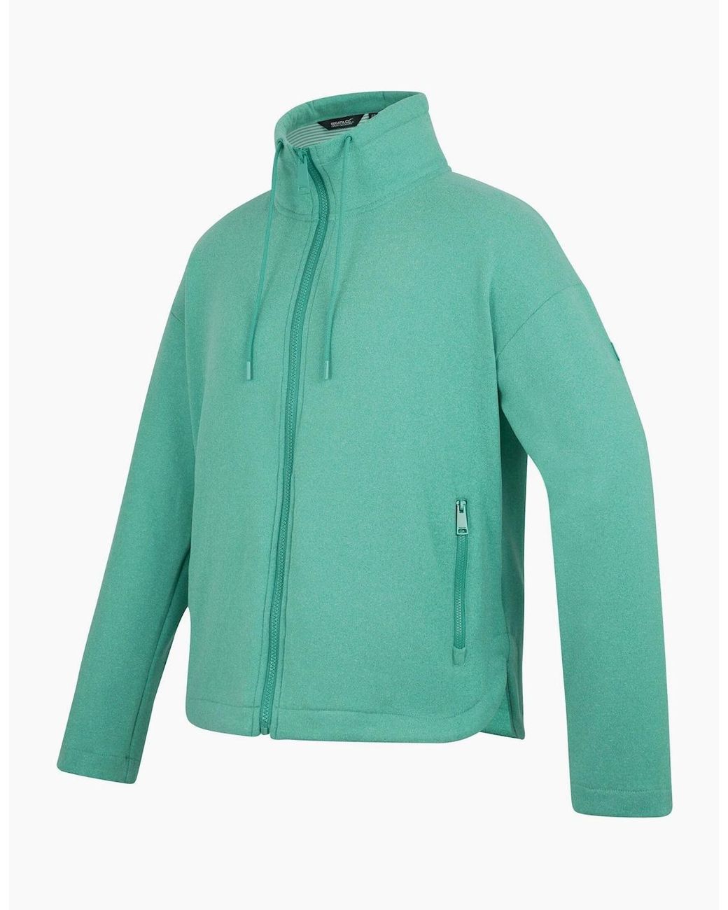 Regatta Green Ladies Ashlynn Knitted Fleece Jacket