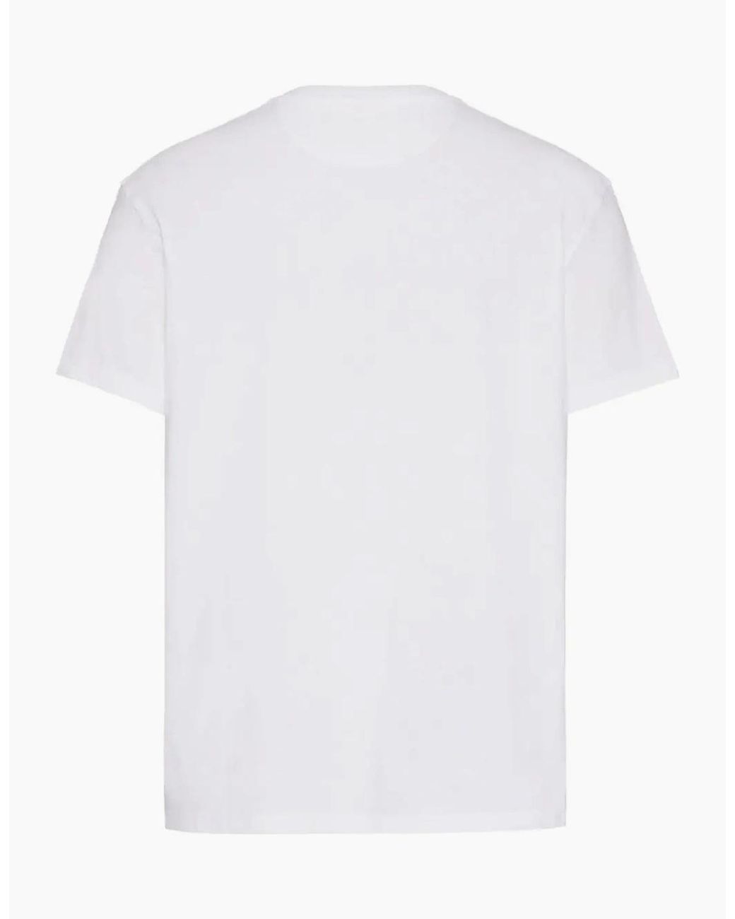 Valentino White Logo T-Shirt for men