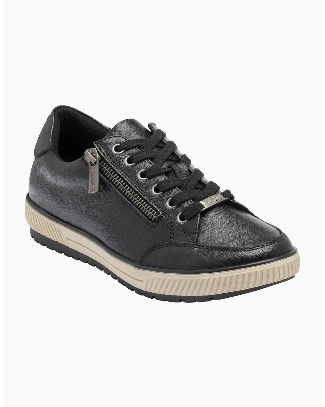 Lotus Black Ginny Trainers